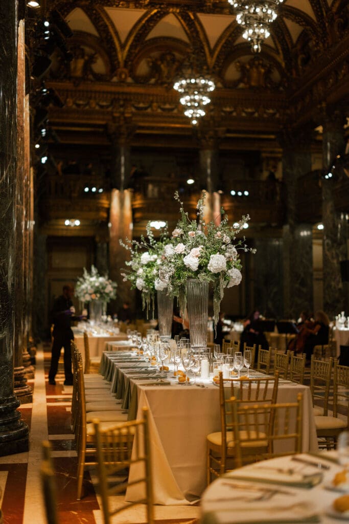 museum wedding reception at Carnegie Museum of Art